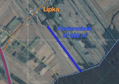 działka na sprzedaż - Stryków (gw), Lipka