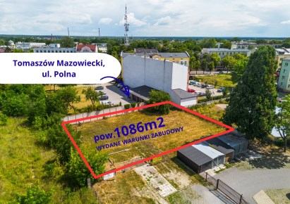 działka na sprzedaż - Tomaszów Mazowiecki, Polna